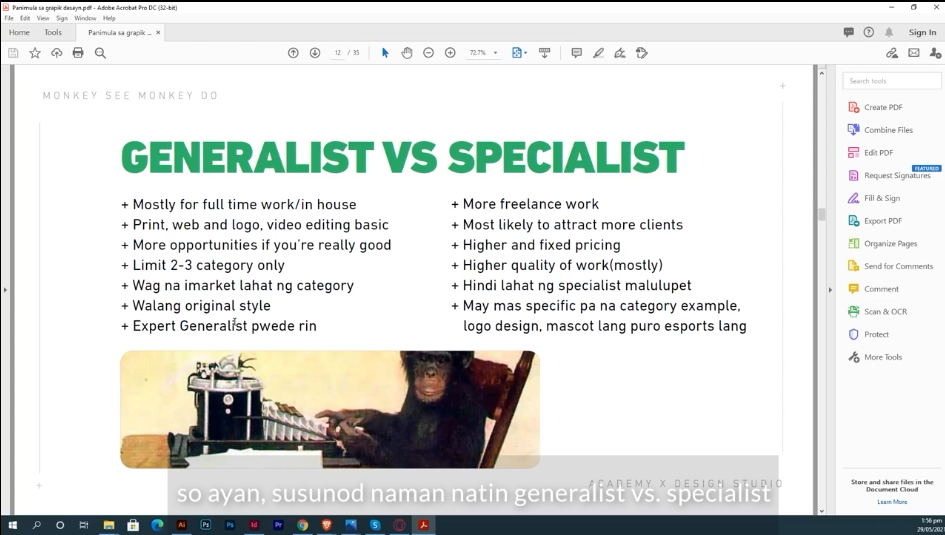 Generalist vs Specialist
